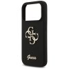 Etui Guess Silicone Big 4G Script do     iPhone 17 Pro czarny